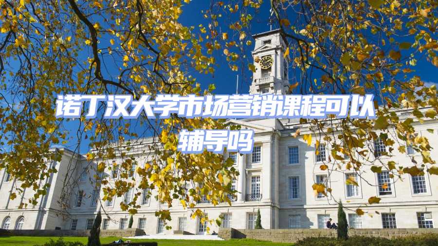 诺丁汉大学市场营销课程可以辅导吗