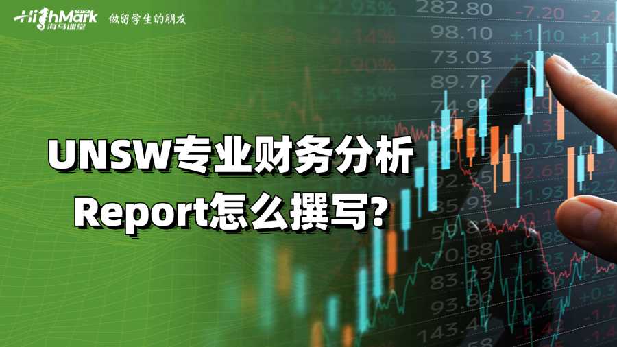 UNSW专业财务分析Report怎么撰写?