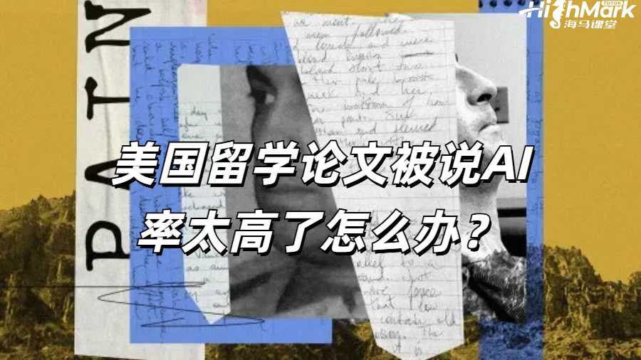 美国留学论文被说 AI 率太高