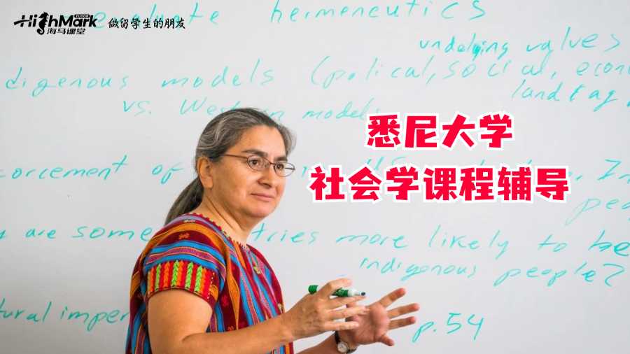 悉尼大学社会学课程辅导