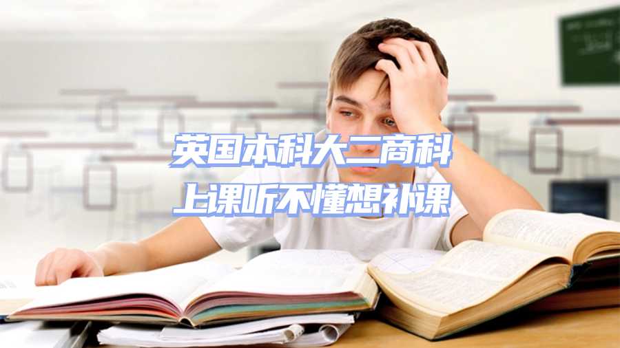 英国本科大二商科上课听不懂想补课