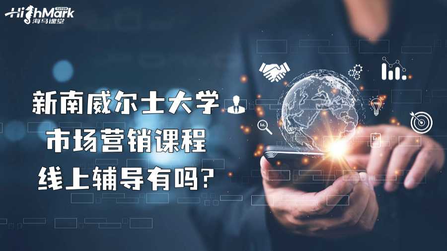 新南威尔士大学市场营销课程线上辅导有吗?