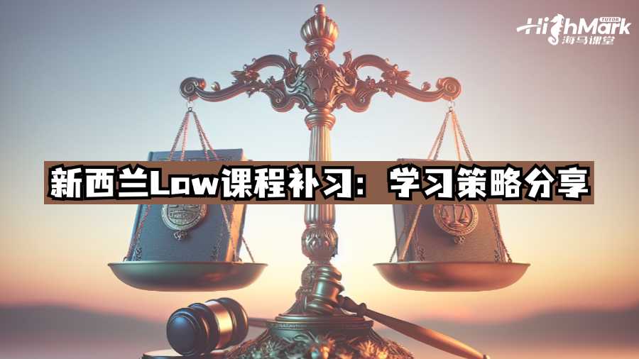 新西兰Law课程补习：学习策略分享