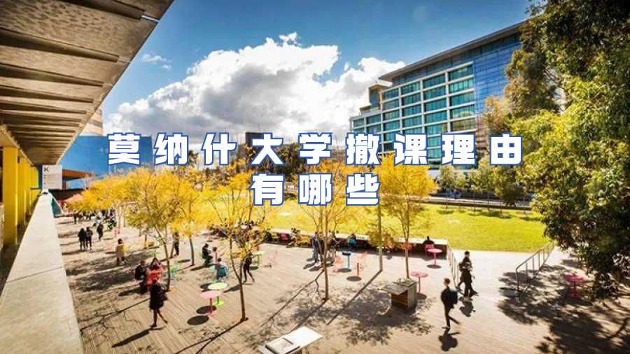 莫纳什大学撤课理由有哪些