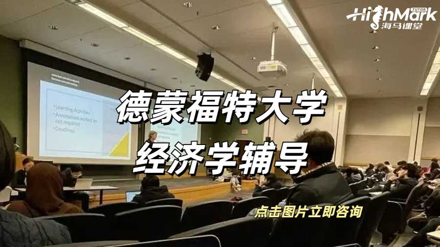 德蒙福特大学经济学辅导