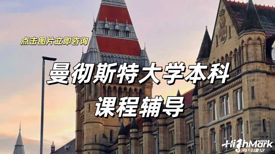 曼彻斯特大学本科课程1V1高分辅导