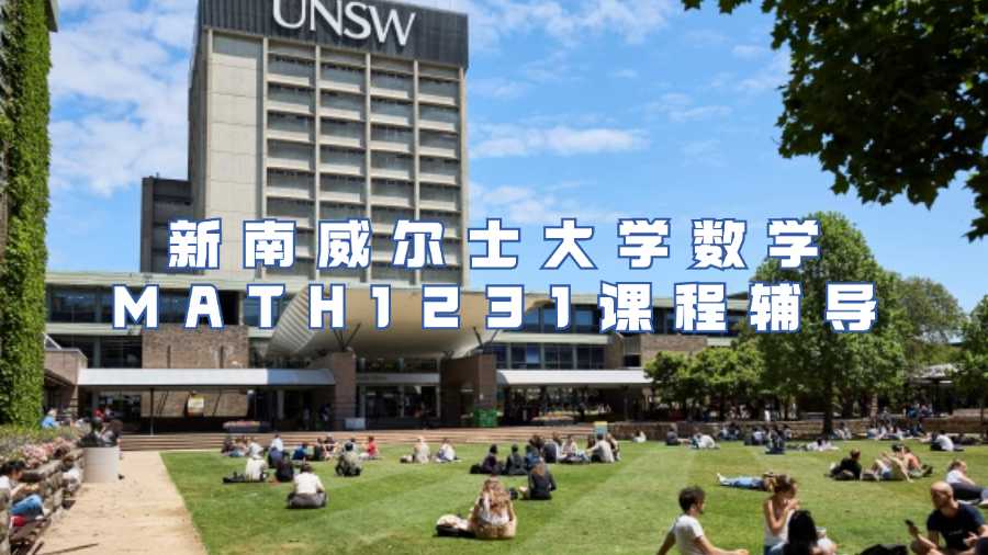新南威尔士大学数学MATH1231课程辅导