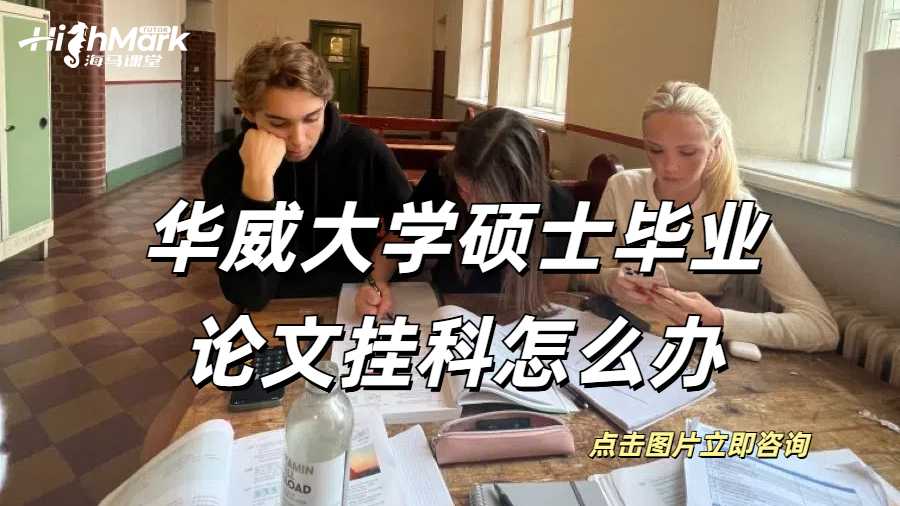 华威大学硕士毕业论文挂科怎么办？
