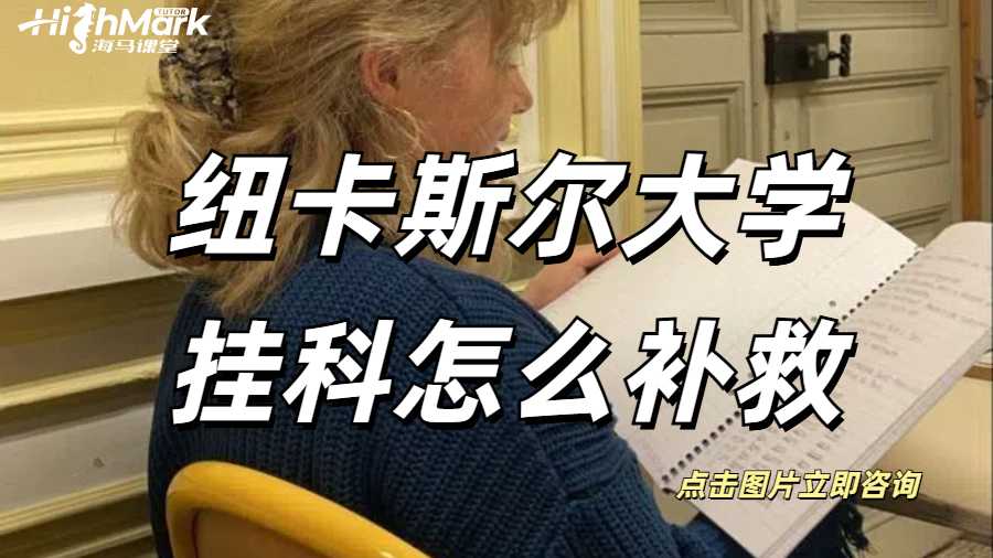 纽卡斯尔大学挂科怎么补救