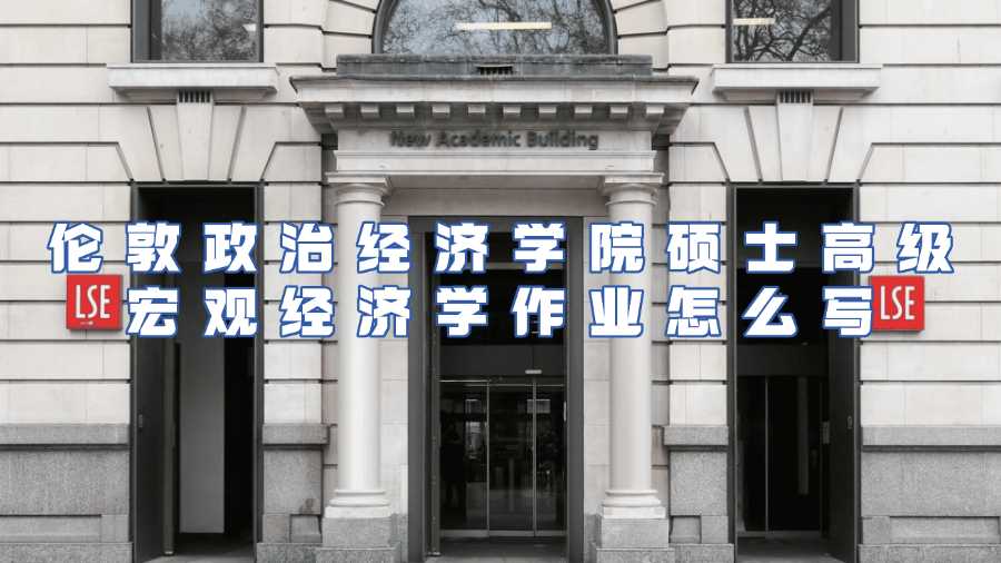 伦敦政治经济学院硕士高级宏观经济学作业怎么写