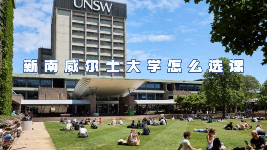 新南威尔士大学怎么选课