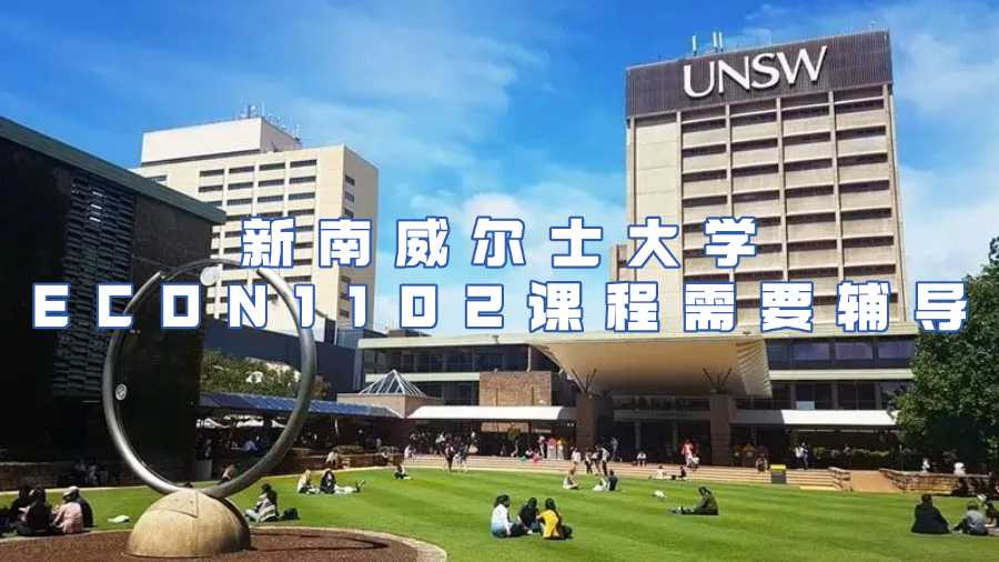 新南威尔士大学ECON1102课程需要辅导
