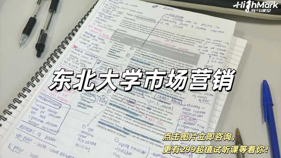 美国东北大学市场营销专业的课程辅导