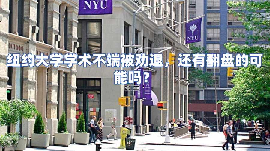 纽约大学学术不端被劝退