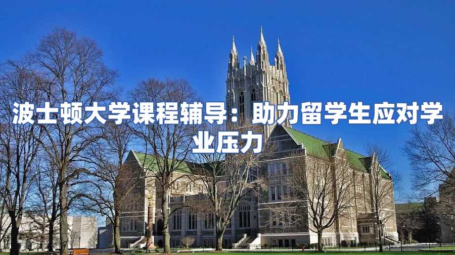 波士顿大学课程辅导