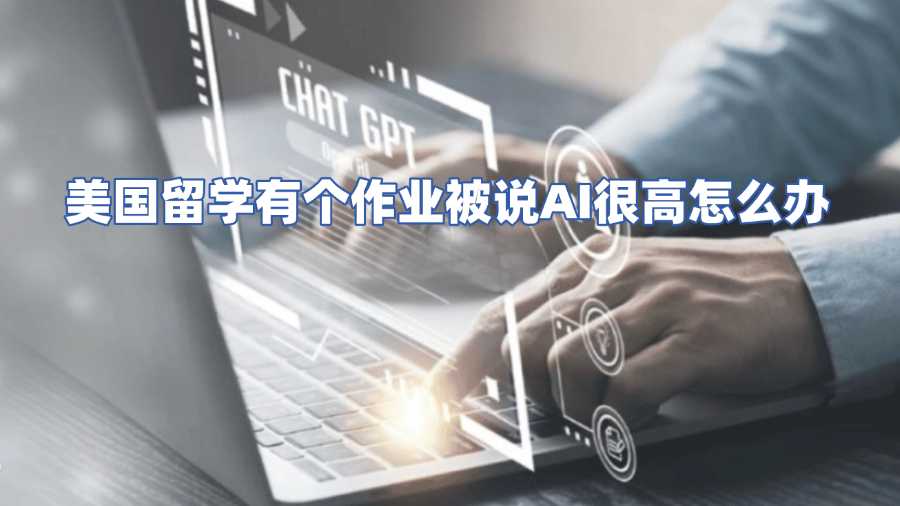 美国留学有个作业被说AI很高怎么办