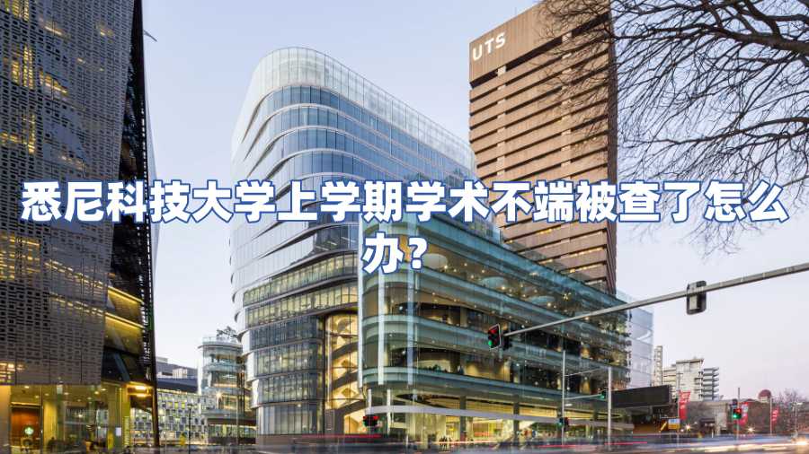 悉尼科技大学上学期学术不端被查了怎么办