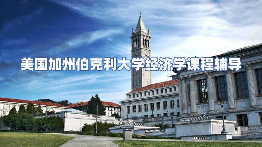 美国加州伯克利大学经济学课程辅导，攻克经济理论，解锁高分秘籍