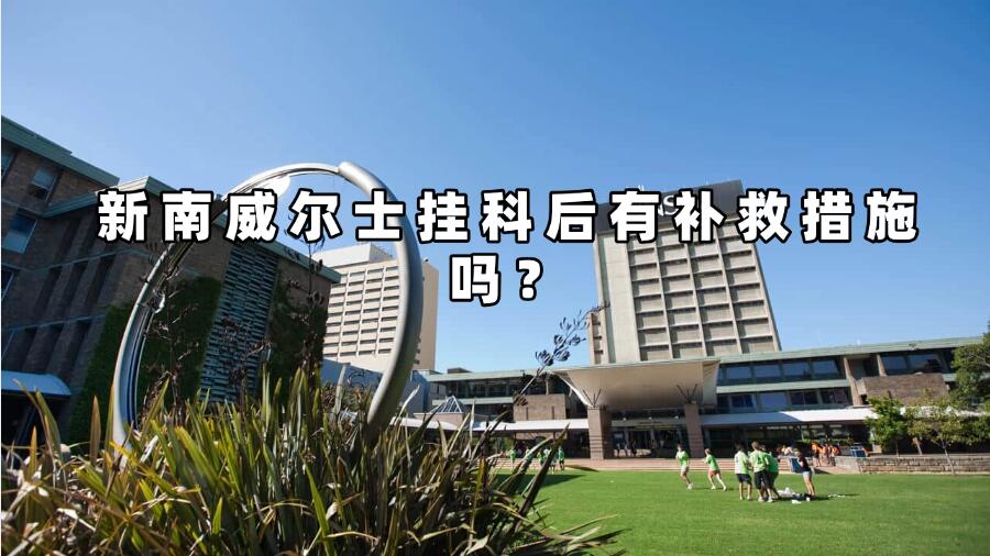 新南威尔士挂科后有补救措施吗
