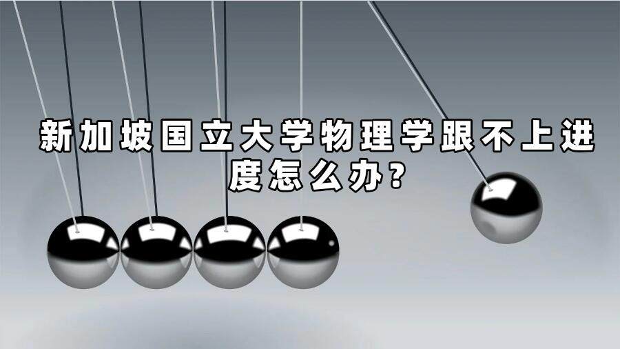 新加坡国立大学物理学课程辅导