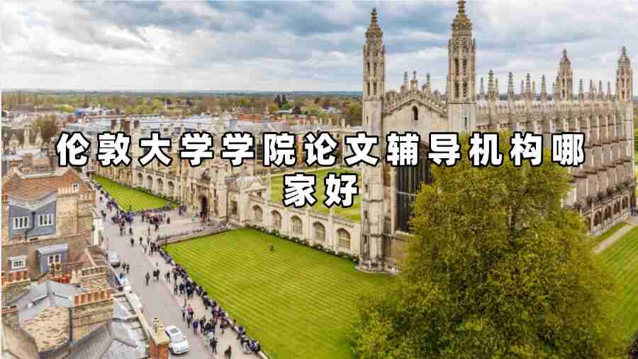 伦敦大学学院论文辅导机构哪家好