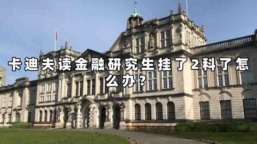卡迪夫读金融研究生挂了2科了怎么办