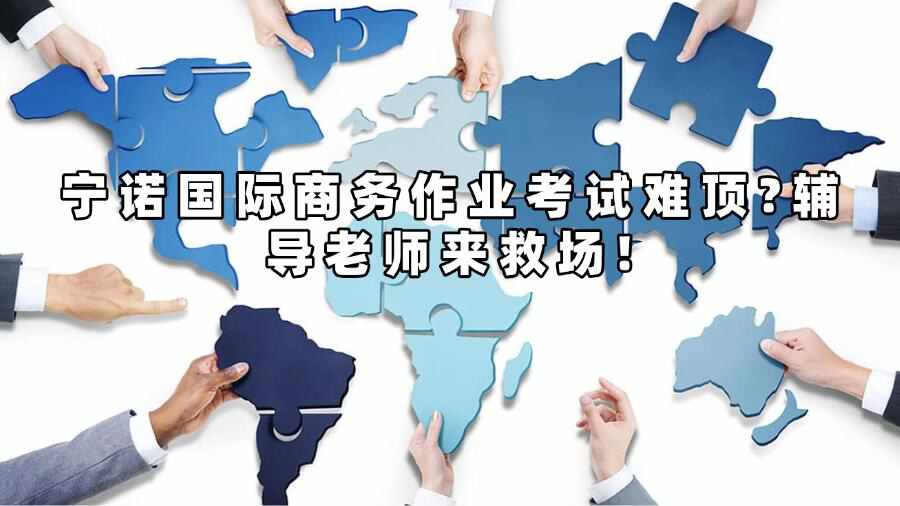宁诺国际商务作业考试难顶?辅导老师来救场!