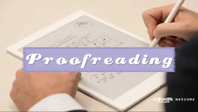 留学生如何编辑校对Dissertation