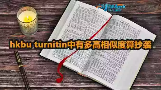 hkbu turnitin中有多高similarity算抄袭